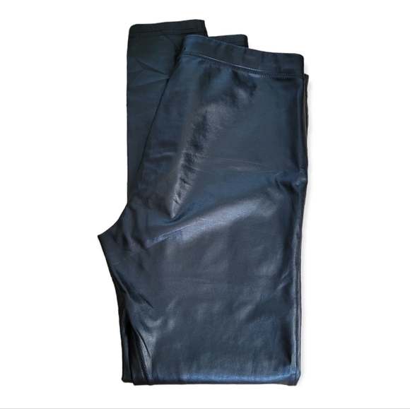 WILFRED Regular Rise Faux Leather Leggings - Picture 1 of 5